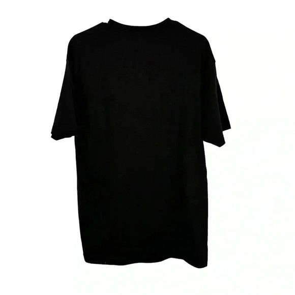 East Central University Tigers Adult Large Black T-Shirt Crew Neck Solid Cotton - Picture 6 of 9